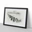 Perched Pigeons in Abstract - Picture Frame Graphic Art Print-55739119-55739123