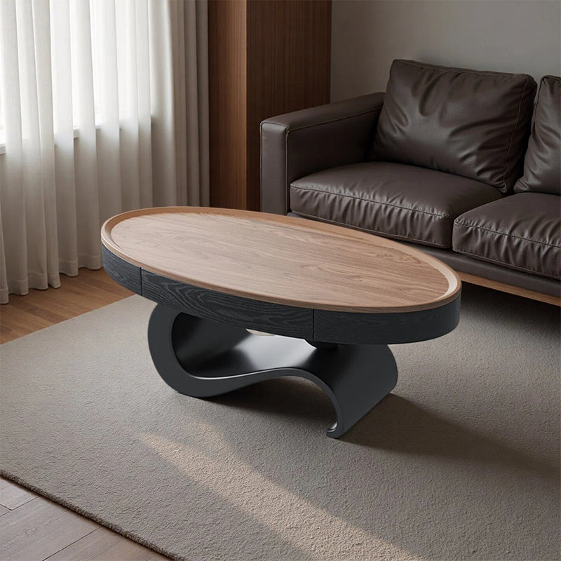 Light luxury creative storage coffee table
