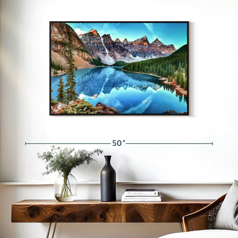 Parc national, Cadre flottant noir, 37 po x 25 po
