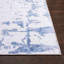 Tapis abstrait gris en polyester tissé à la machine-87459403