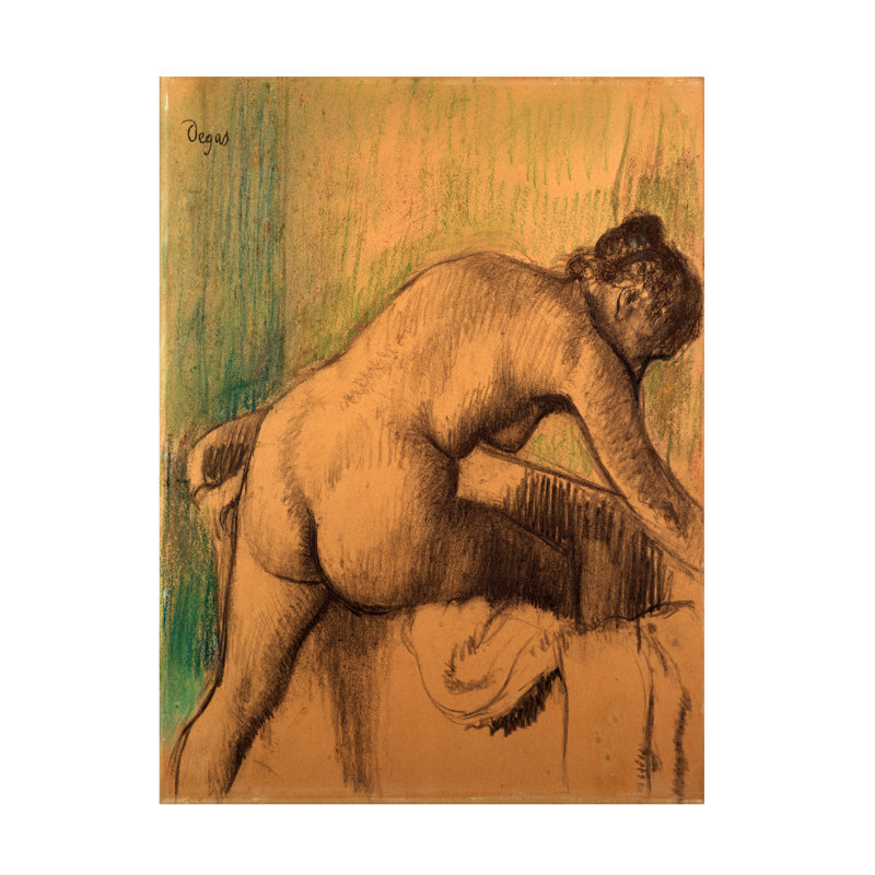 Art sur toile, Edgar Degas, 1883, H 47 po x l 35 po