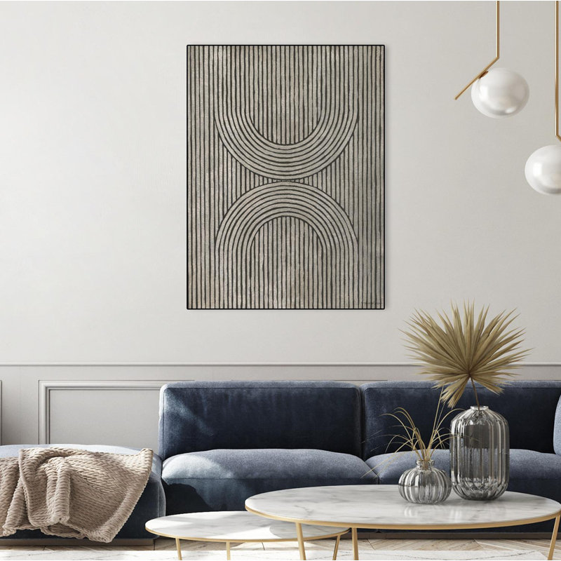 «Cedar Grooves II» par Vanna Lam, reproduction sur toile flottante, H 24 po x l 18 po