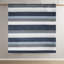 Chambre à coucher décontractée avec édredon et draps - Motif imprimé moderne gris, bleu marine et bleu