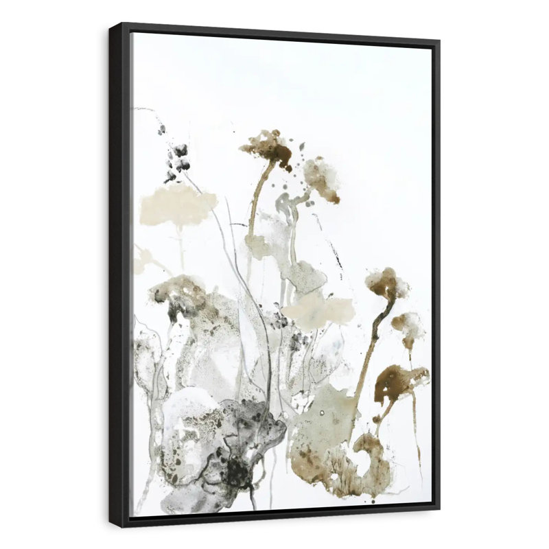 Ces jours-ci I, 9 po x 13 po, Cadre flottant noir