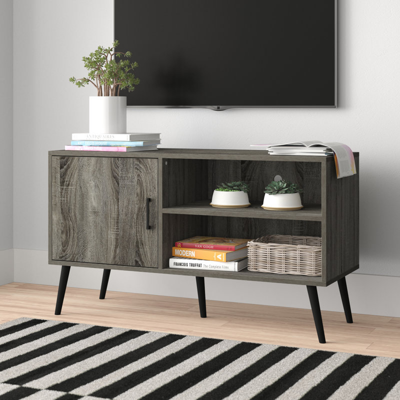 Bertta TV Stand for TVs up to 42", French Oak Gray