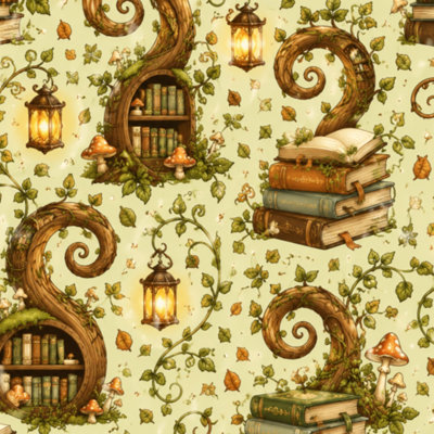 Papier peint auto-adhésif Forest Liberty