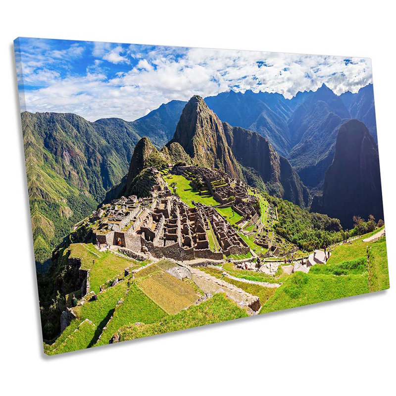 Machu Picchu Peru Framed - Wrapped Canvas Print, 30.5cm H x 45.7cm W x 2cm D