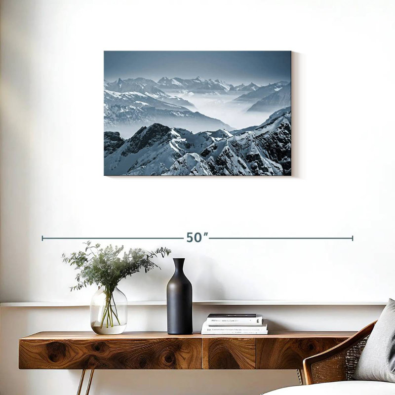 Alvord Swiss Mountain Peaks, H 20 po x l 30 po