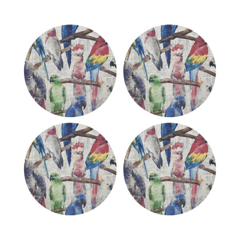 Cockatoo Fantasia Pebble 16" Vinyl Placemat