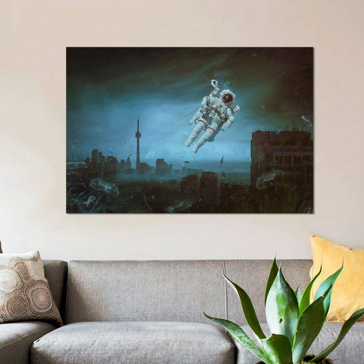Parfois par Mario Sanchez Nevado - impression sur toile tendue, H 18 po x l 26 po x P 1,5 po, Toile tendue, Pas de tapis