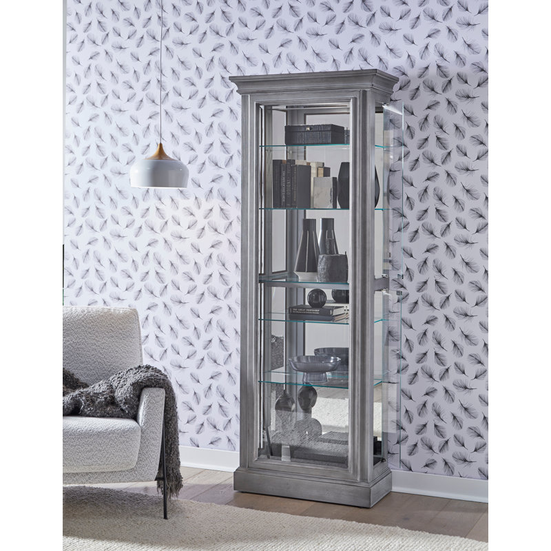 Side Entry Curio Cabinet