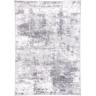 Tapis blanc / gris Willington
