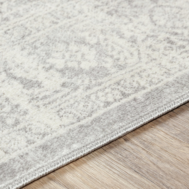 Amelie Light Grey/Off-White Rug, Rectangle 120 x 170cm