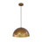 Kyrek 23.6" W 1-Light Iron Dome Pendant-2146224049-2139076442