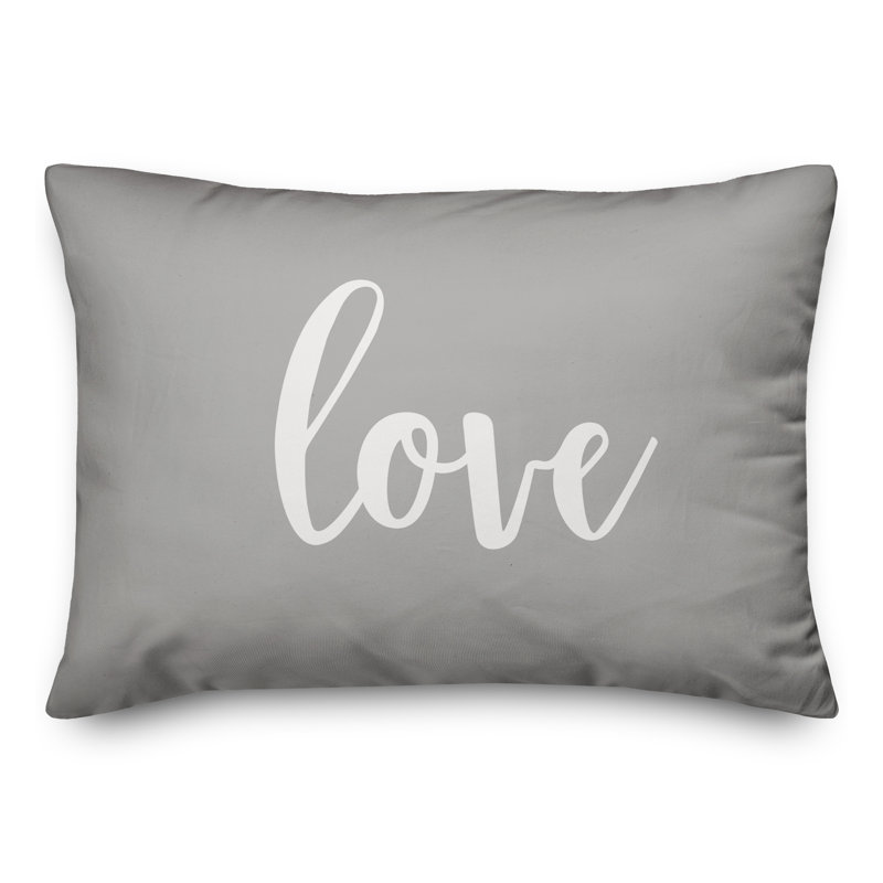 Throw Pillow, Gray