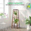 Support pour plante en bambou Arvile