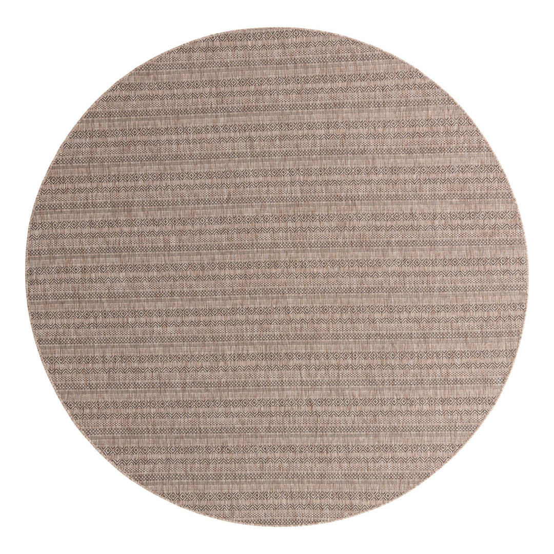 Hewitt Striped Indoor / Outdoor Rug Steelside™ Rug 