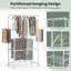 86cm Rolling Clothing Rack