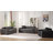 43" Compression Bean Bag Chair Faux Fur Upholstered Single Sofa With Pillows&Cup Holders&Side Pocket-1578607002