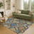 Machine Washable Indoor/Outdoor Chantille ACN2460 Damask Rug-1911056647-1911056643