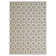 Wool Geometric Area Rug in Sage