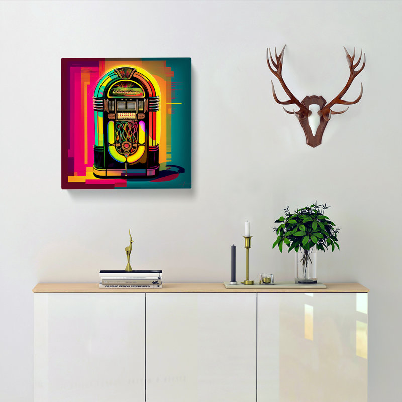 Jukebox Fauvism - No Frame Print