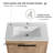 Beid 30" Freestanding Bathroom Vanity with Sink, Floor Standing Vanity with 2 Doors, Ceramic Basin Sink Top-1938765890
