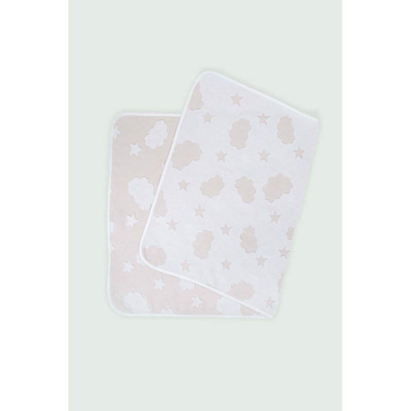 Serviette de bain Maliha, Beige