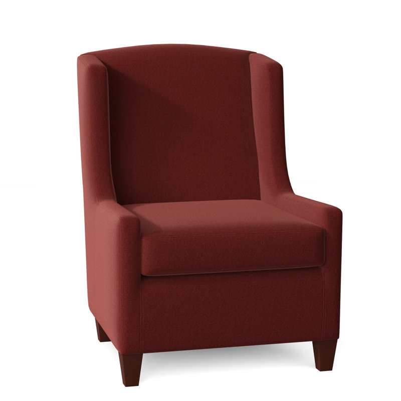 Fauteuil à oreilles de 31 po de largeur Sweetwater, Anello 26 sergé bourgogne performance, Oui, Manhattan