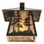 1 - Light Outdoor Wall Lantern