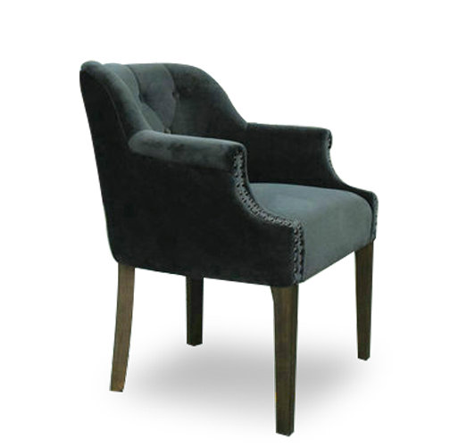 Chaise de salle à manger rembourrée Donn
