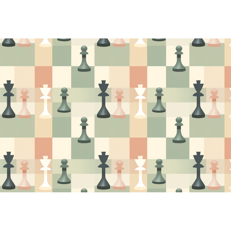 Tapis de bain Chess, H 84 po x l 70 po