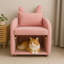 Fauteuil Bunny-Ear avec tissu résistant aux rayures-118091499