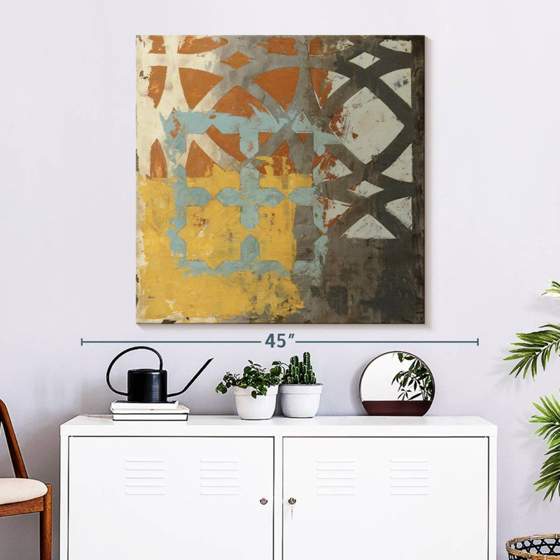 Four Stars II, 33" H x 33" W