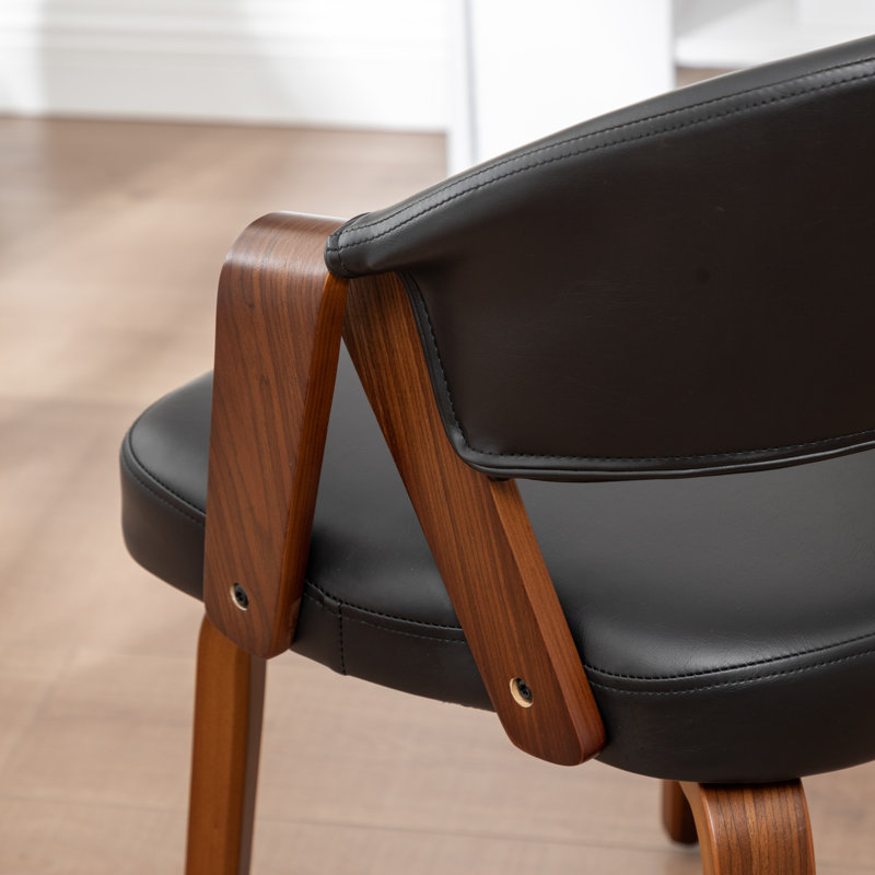 Chaise rembourrée Ayala, Black