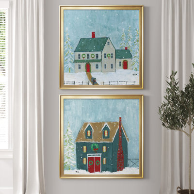 Home for Christmas - ensemble d'impressions 2 pièces