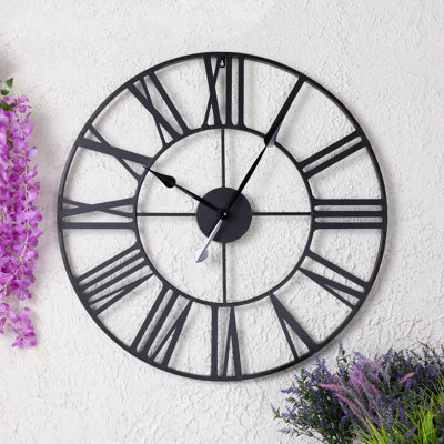 Baskin Metal Wall Clock