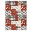 Rectangle Patchwork Washable Area Rug-958372801