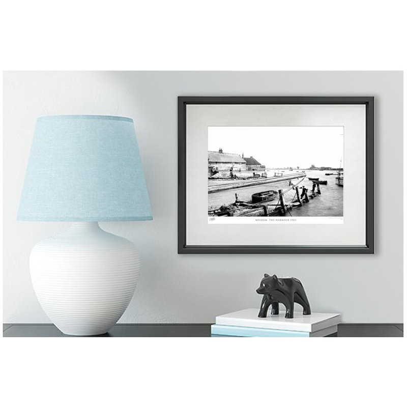 Bosham, The Harbour 1903 by Francis Frith - Single Picture Frame Print, 40cm H x 50cm W x 2.3cm D