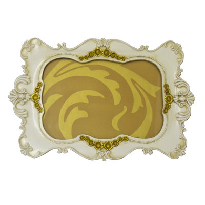 Lysia Vanity Tray with Glass Top