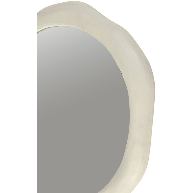 Miroir Armada, Crème, crème, 30 po x 30 po