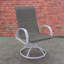 Fauteuil pivotant de patio