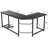 Desk, Computer Desk With Headphone Holder And Storage Bag, Sturdy Work Table, Industrial Design, Pc Table, Small Office Table For Home, Office (grey,)