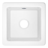 Lancaster™ 15" L x 15" W Single Bowl Fireclay Bar/Food Prep Undermount Kitchen Sink