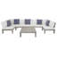 Ensemble de conversation modulaire avec coussins Tokarz-1519471906