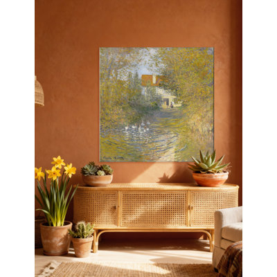 "Les oies", reproduction sur toile tendue