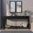 Elegant Console Table With Three Drawers And Smooth Lines-683022501
