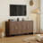 60” Sideboard Curved Cabinet With 4 Doors-231205442-55276449