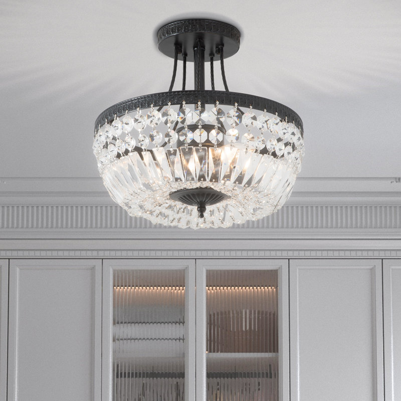 Plafonnier semi-encastré Ettinger Crystal