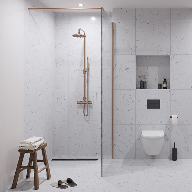Linear Grid Shower Drain